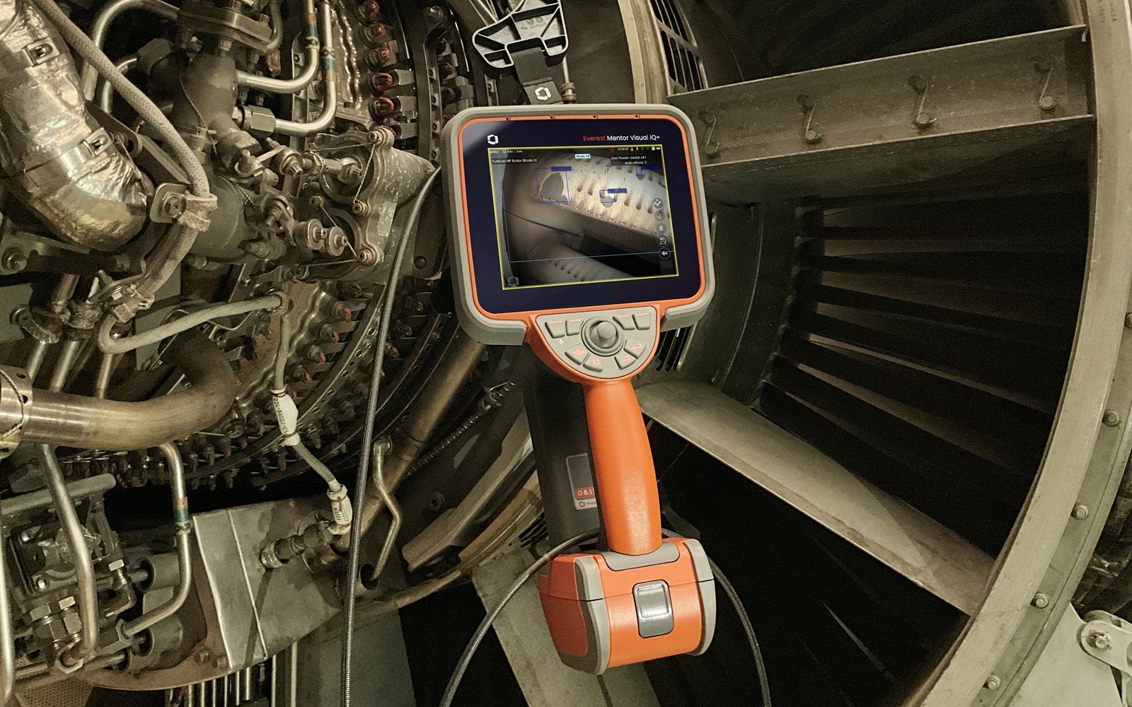 進(jìn)口百萬像素超高清航空發(fā)動機檢測內(nèi)窺鏡 Everest XLG4 PLUS